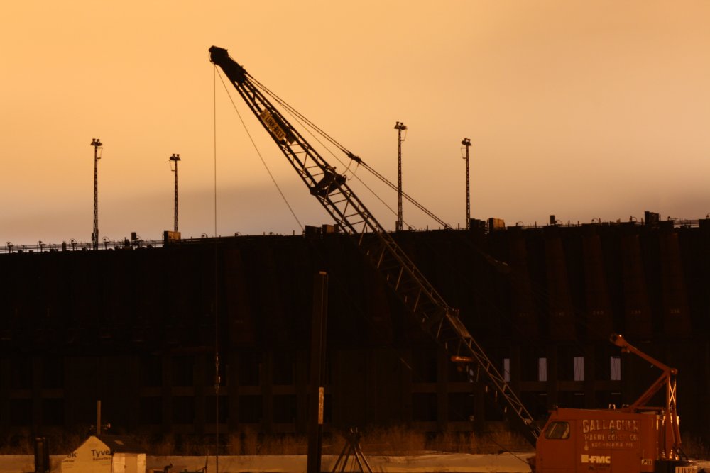 Crane and New Ore Dock