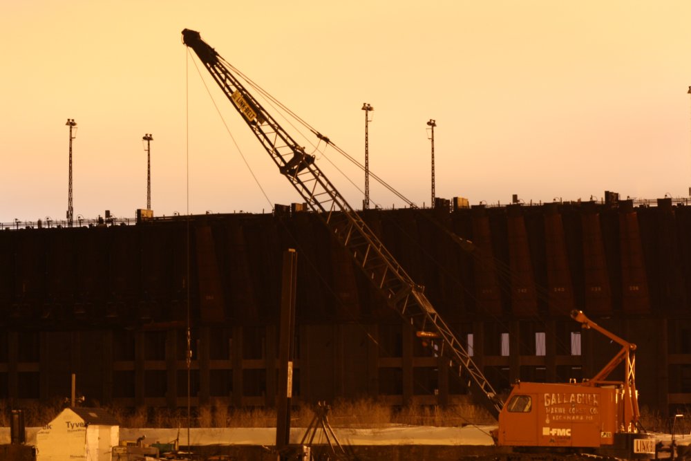 Crane and New Ore Dock