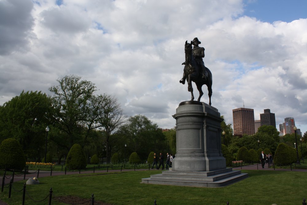 Bronze Statue of George Washington