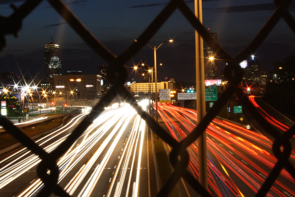 Boston Skyline/Expressway