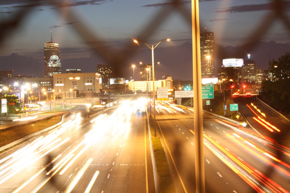 Boston Skyline/Expressway