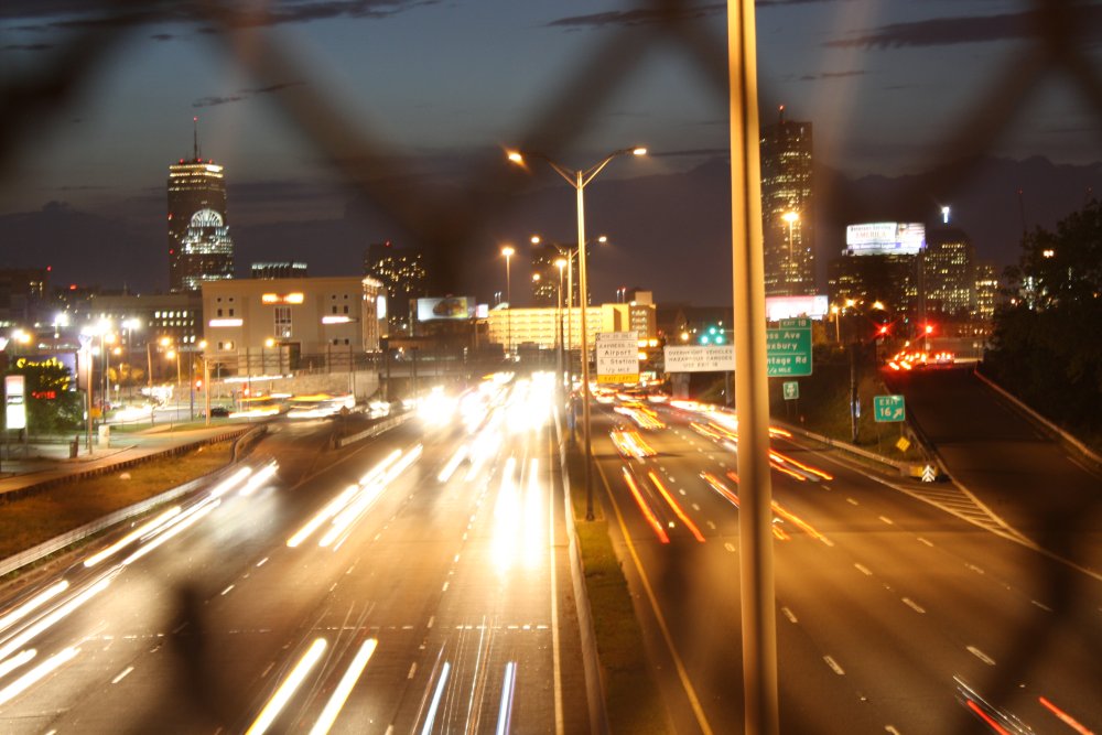 Boston Skyline/Expressway