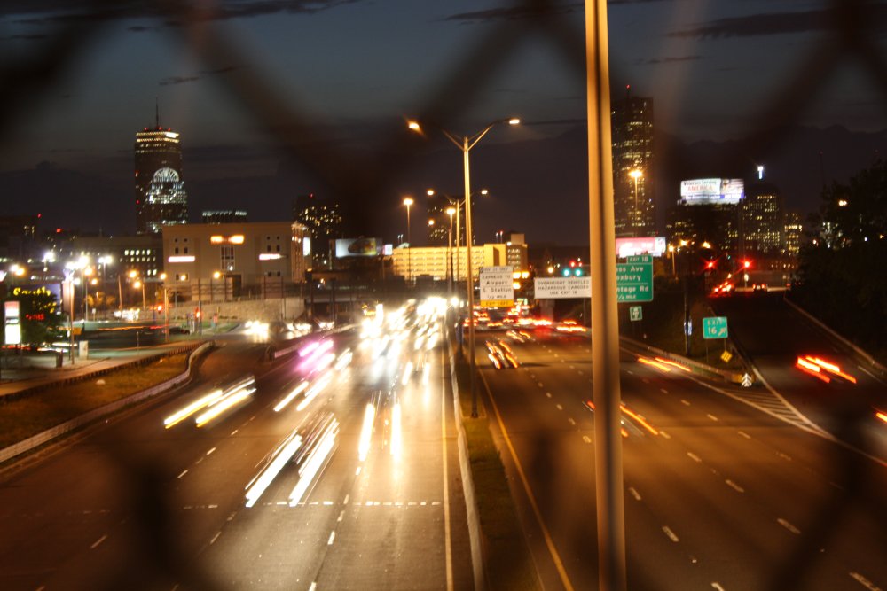Boston Skyline/Expressway